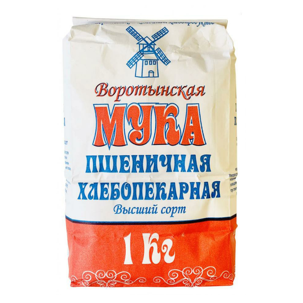 

Мука пшеничная высший сорт 1 кг