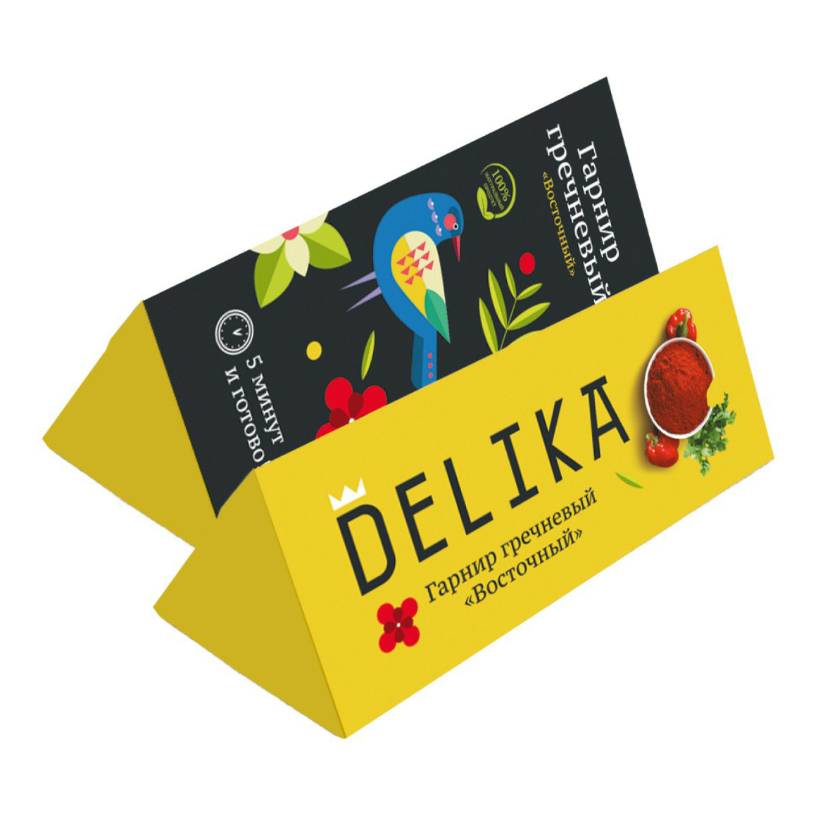 

Гречка Delika Восточная быстрого приготовления 160 г