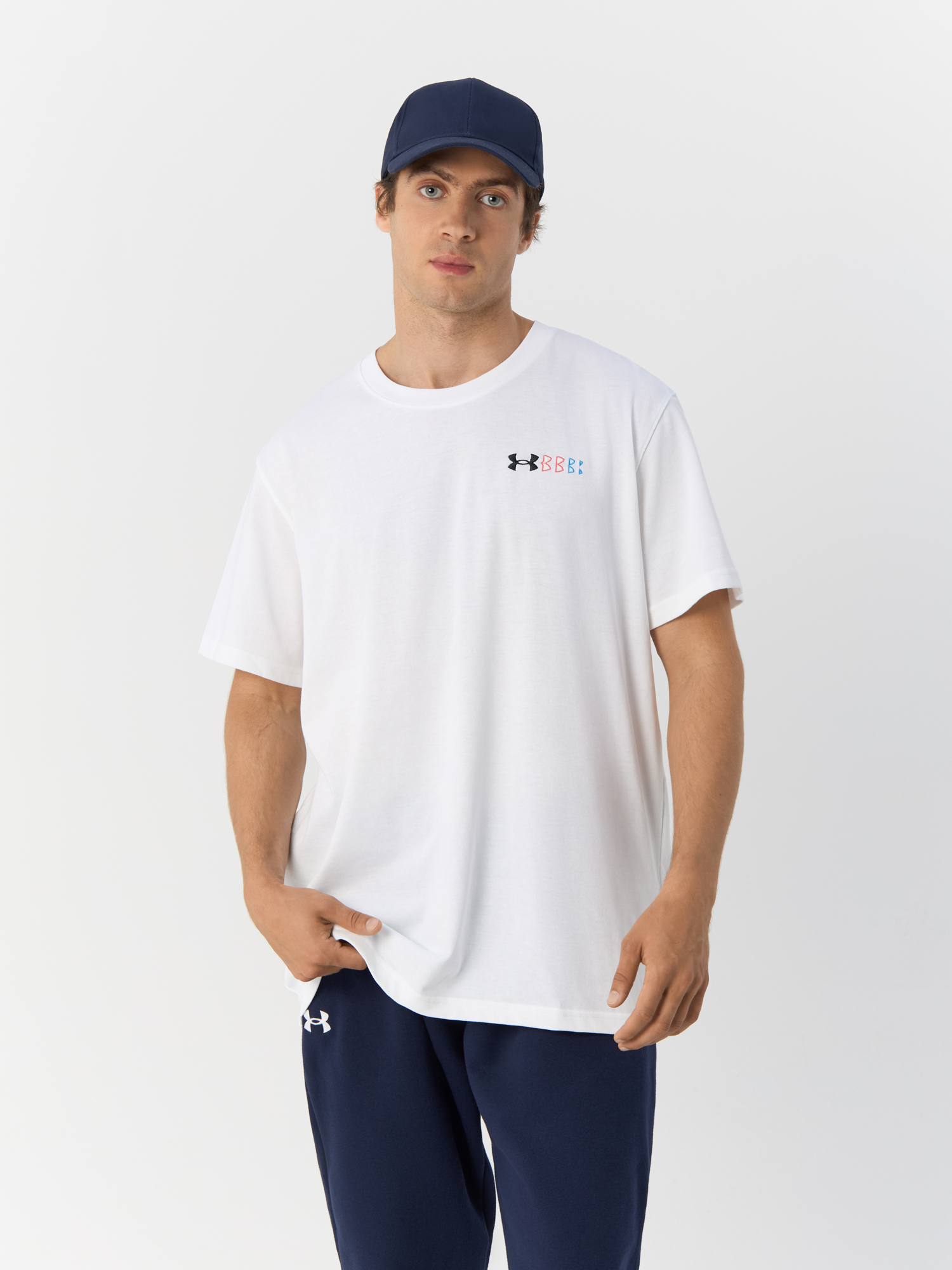 

Футболка мужская Under Armour UA HW LC Logo Repeat SS 1382904 белая XL, Белый, HW LC Logo Repeat SS