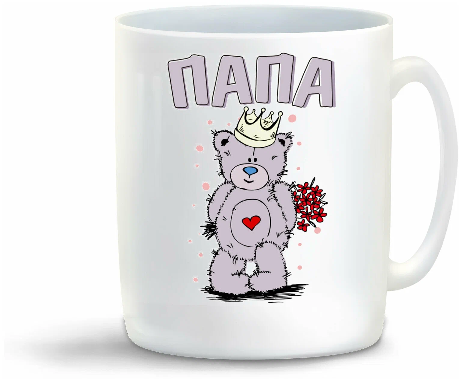 

Кружка CoolPodarok Семья Папа Медвеженок