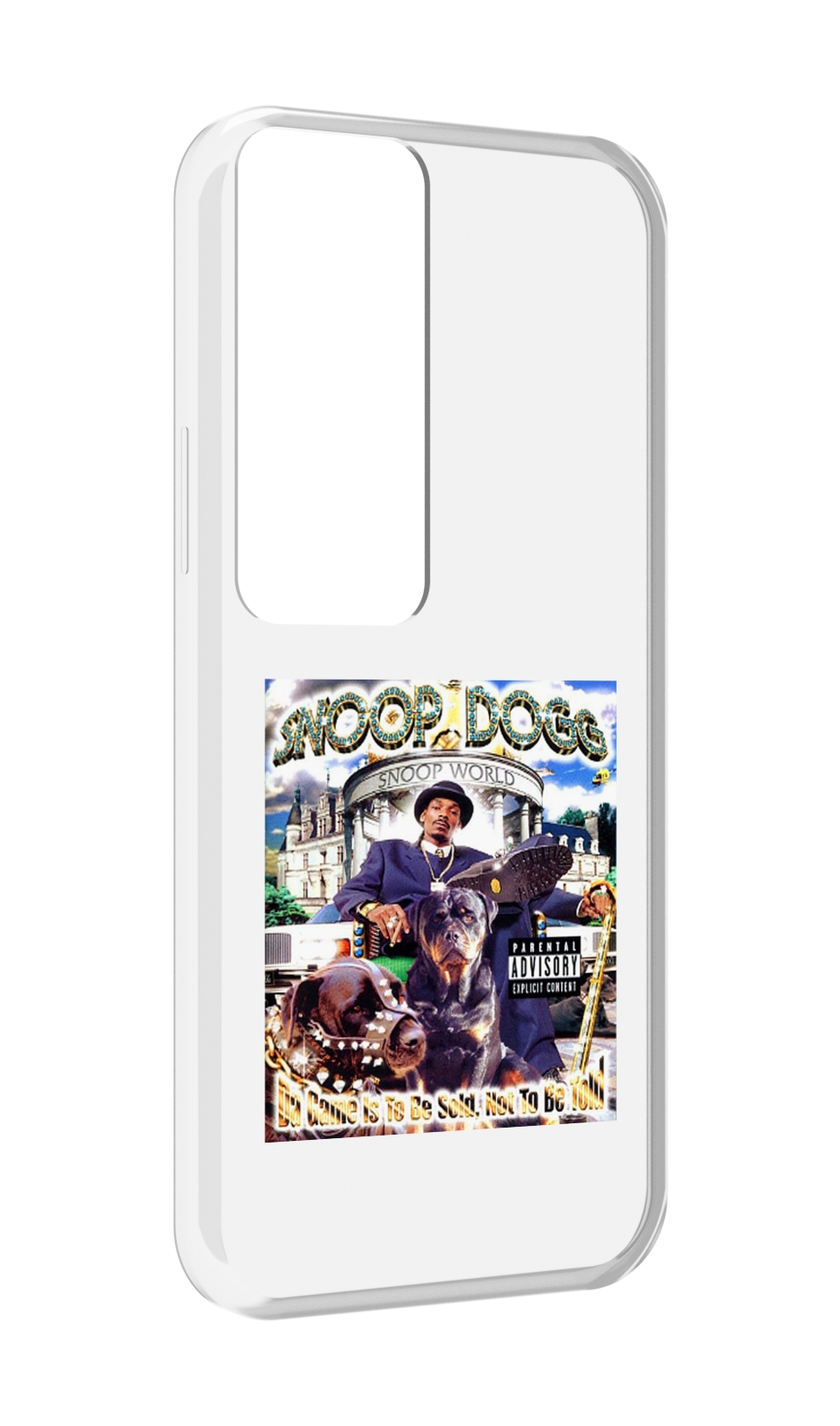 

Чехол MyPads Snoop Dogg DA GAME IS TO BE SOLD, NOT TO BE TOLD для Tecno Pova Neo 2, Прозрачный, Tocco