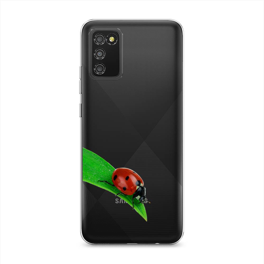 

Чехол Awog на Samsung Galaxy A02s / Самсунг A02s "На счастье", Белый;красный;зеленый, 2102350-1
