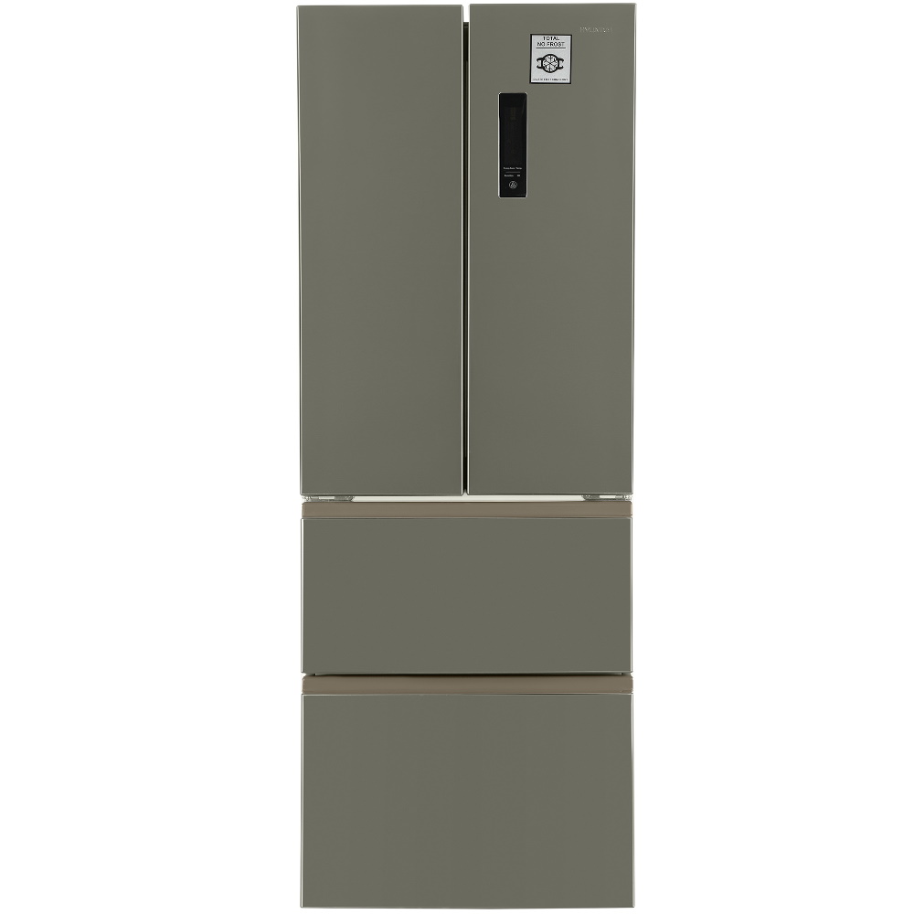 Холодильник HYUNDAI CM4045FIX серебристый холодильник chiq cbm317ns серебристый