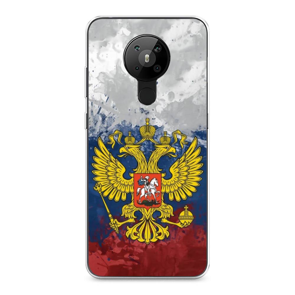 

Чехол Awog на Nokia 5.3 / Нокиа 5.3 "РФ", Белый;синий;красный, 123450-5
