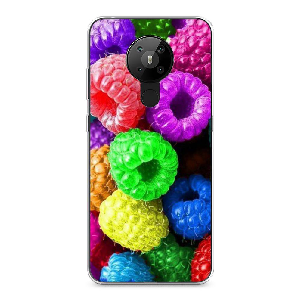 

Чехол Awog "Разноцветная малина" для Nokia 5.3, 123450-10