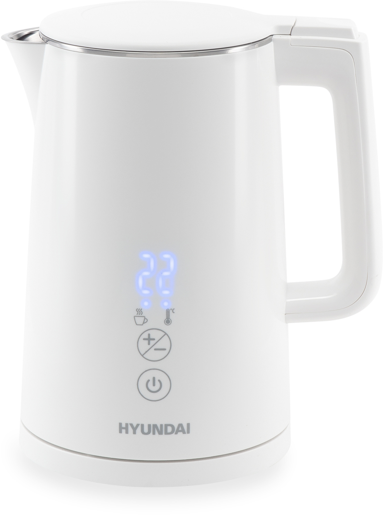 Чайник электрический HYUNDAI HYK-S5508 1.5 л белый