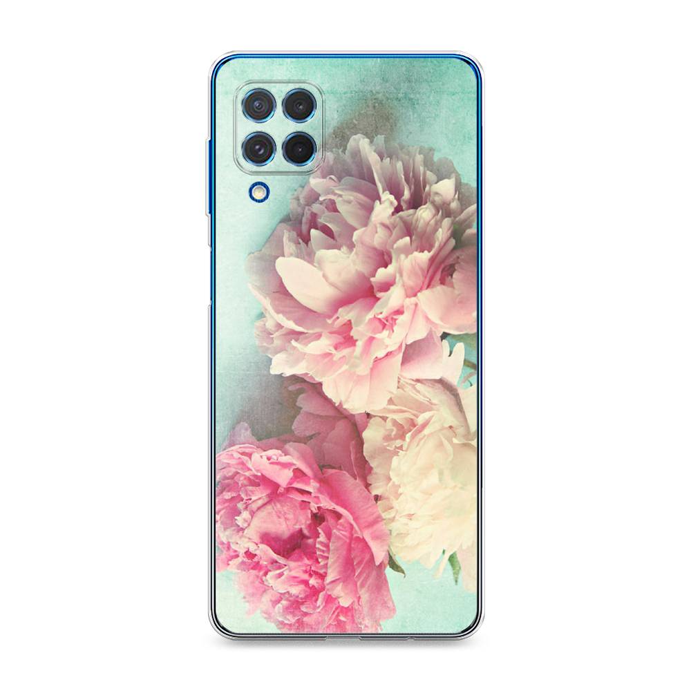 

Чехол Awog на Samsung Galaxy M62 / Самсунг M62 "Пионы new", 2102950-8