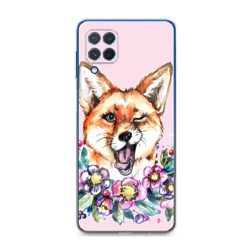

Чехол Awog на Samsung Galaxy M62 / Самсунг M62 "Подмигивающая лиса", Оранжевый, 2102950-10