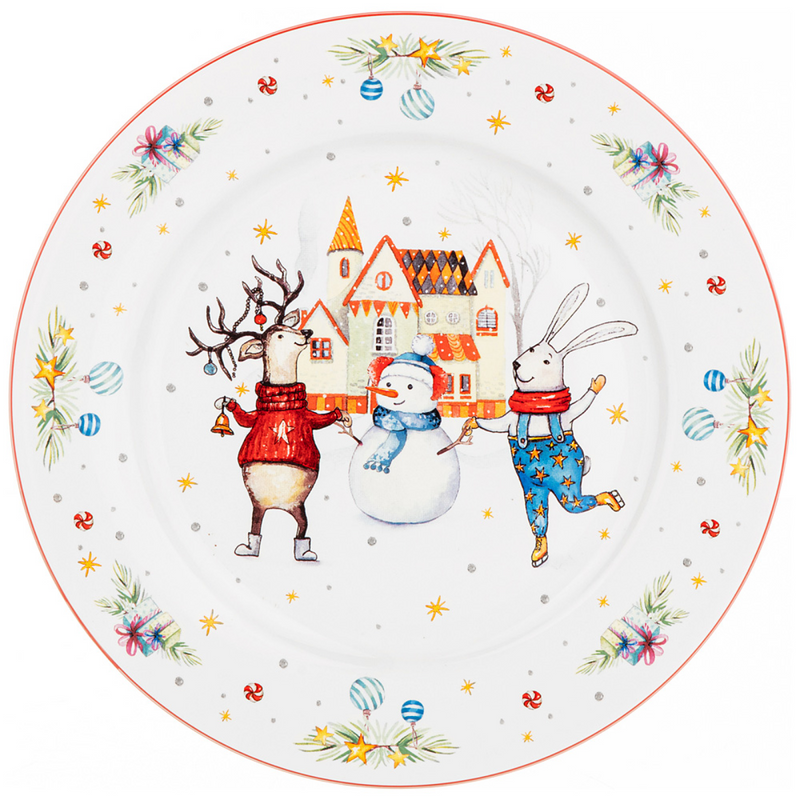

Тарелка сервировочная Winter Story Lefard 1 шт 20 см 260-731
