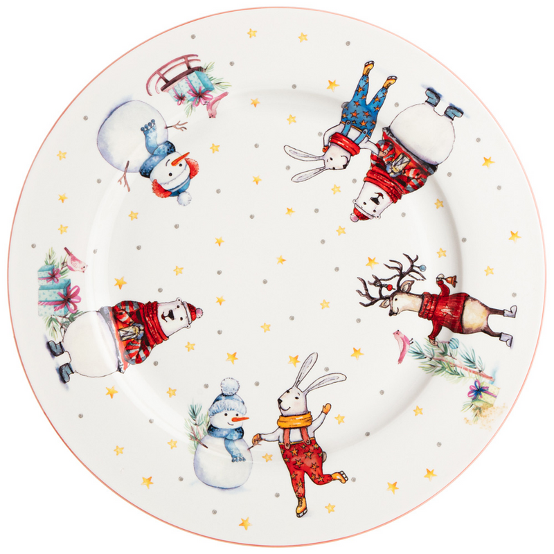 

Тарелка обеденная Winter Story Lefard 1 шт 27 см 260-732