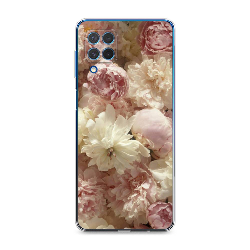 

Чехол Awog на Samsung Galaxy M62 / Самсунг M62 "Пионы светлые", Бежевый;коричневый, 2102950-8