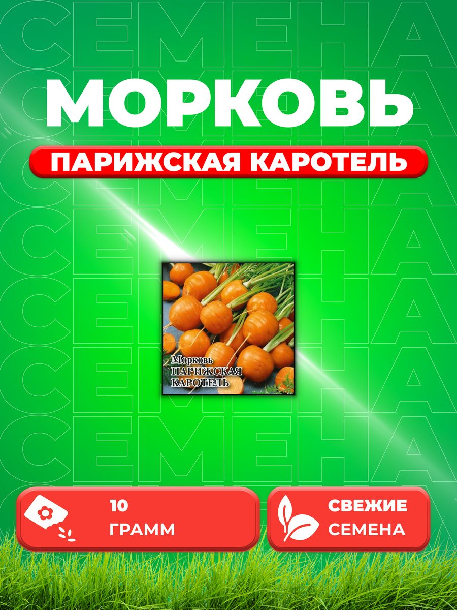 Морковь Каротель Семена Купить