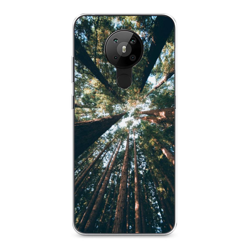 

Чехол Awog на Nokia 5.3 / Нокиа 5.3 "Лес 18", Зеленый;коричневый, 123450-4