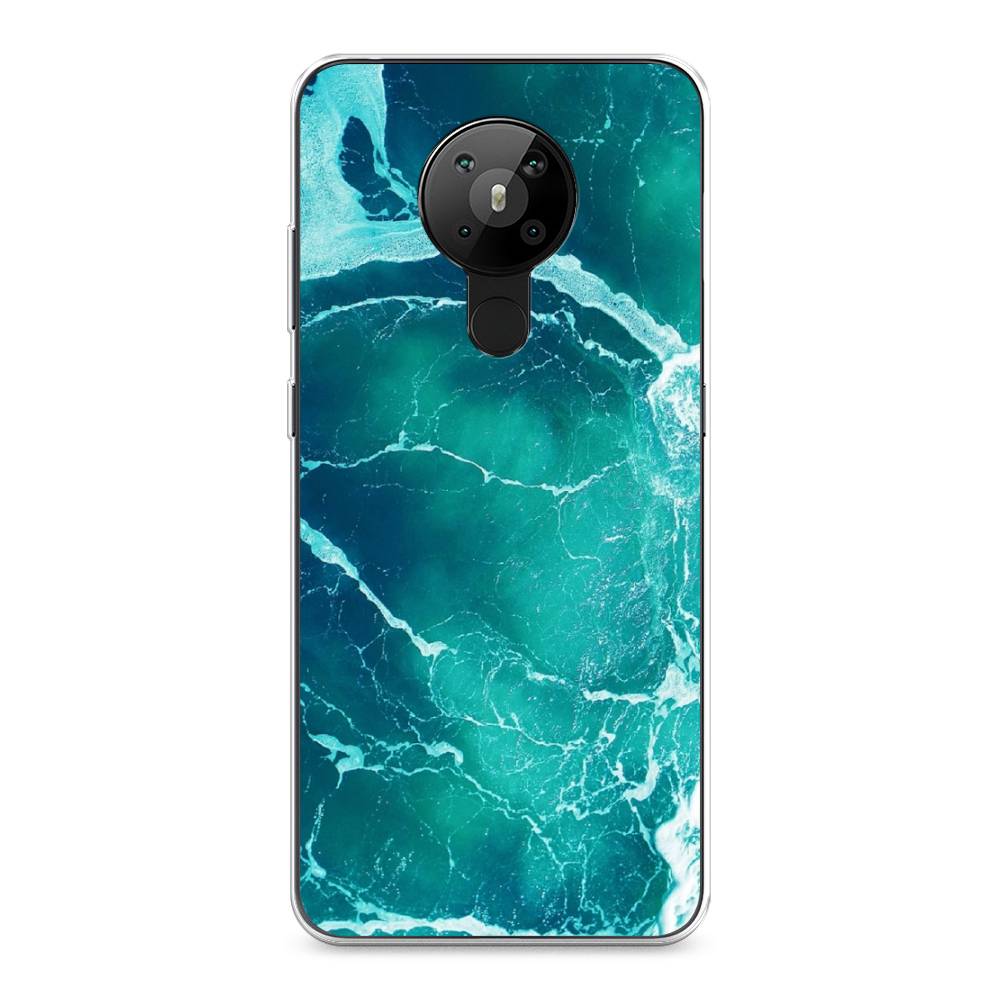 

Чехол Awog на Nokia 5.3 / Нокиа 5.3 "Изумрудный океан", Голубой;синий, 123450-4