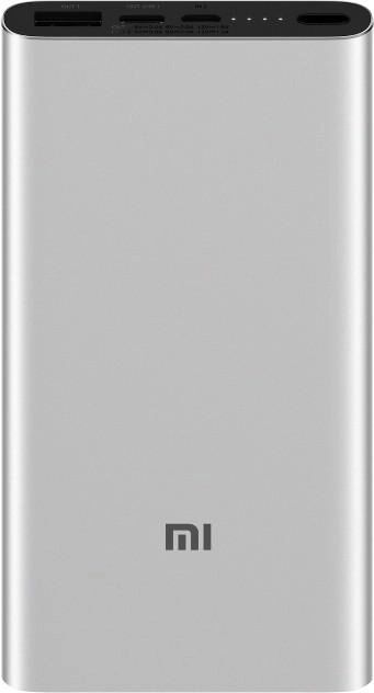 

Внешний аккумулятор 10000mAh Xiaomi Mi Powerbank 3 Silver (Micro & Type-C)