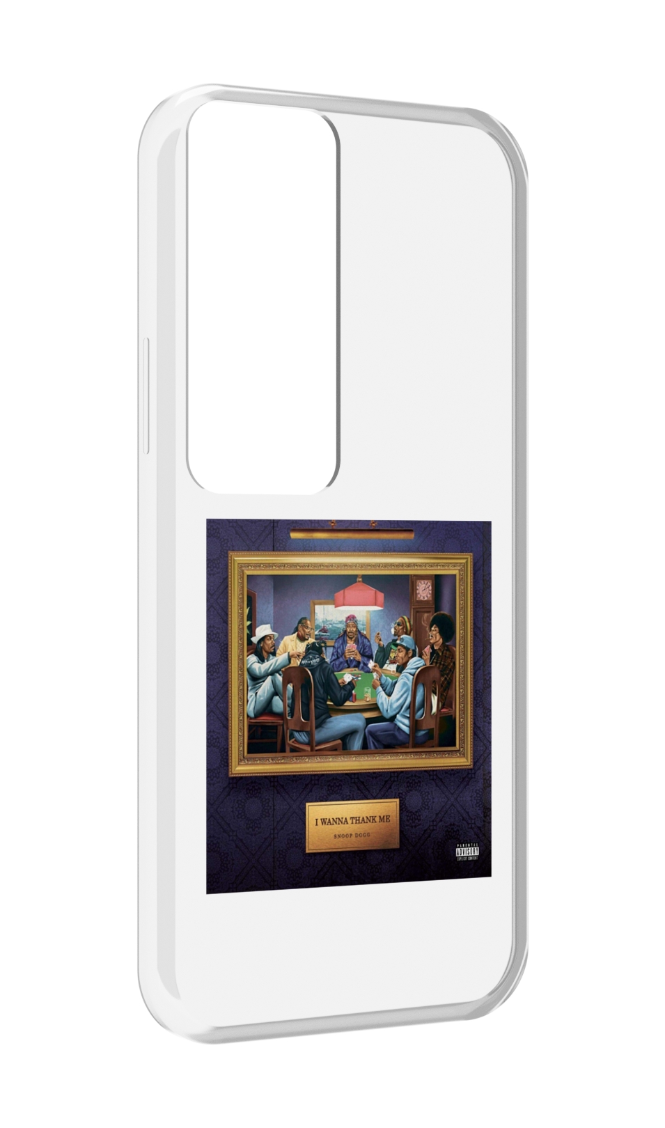 

Чехол MyPads Snoop Dogg WANNA THANK ME для Tecno Pova Neo 2, Прозрачный, Tocco
