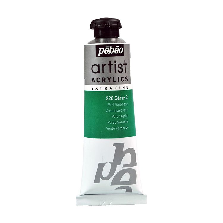 

Краска акриловая Pebeo Artist Acrylics extra fine №2 Зеленый Веронезе 37 мл