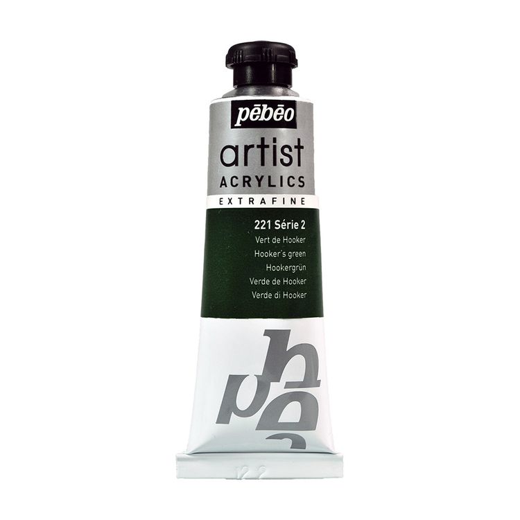 

Краска акриловая Pebeo Artist Acrylics extra fine №2 Зеленый Хукера 37 мл