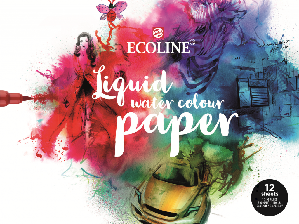 

Альбом для рисования Royal Talens Ecoline, 24x32 см, 12 листов