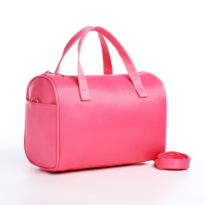 

Косметичка женская NoBrand 9895441 розовая, 26х13х18 см, Розовый