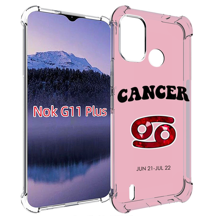 

Чехол MyPads знак зодиака рак 1 для Nokia G11 Plus, Прозрачный, Tocco