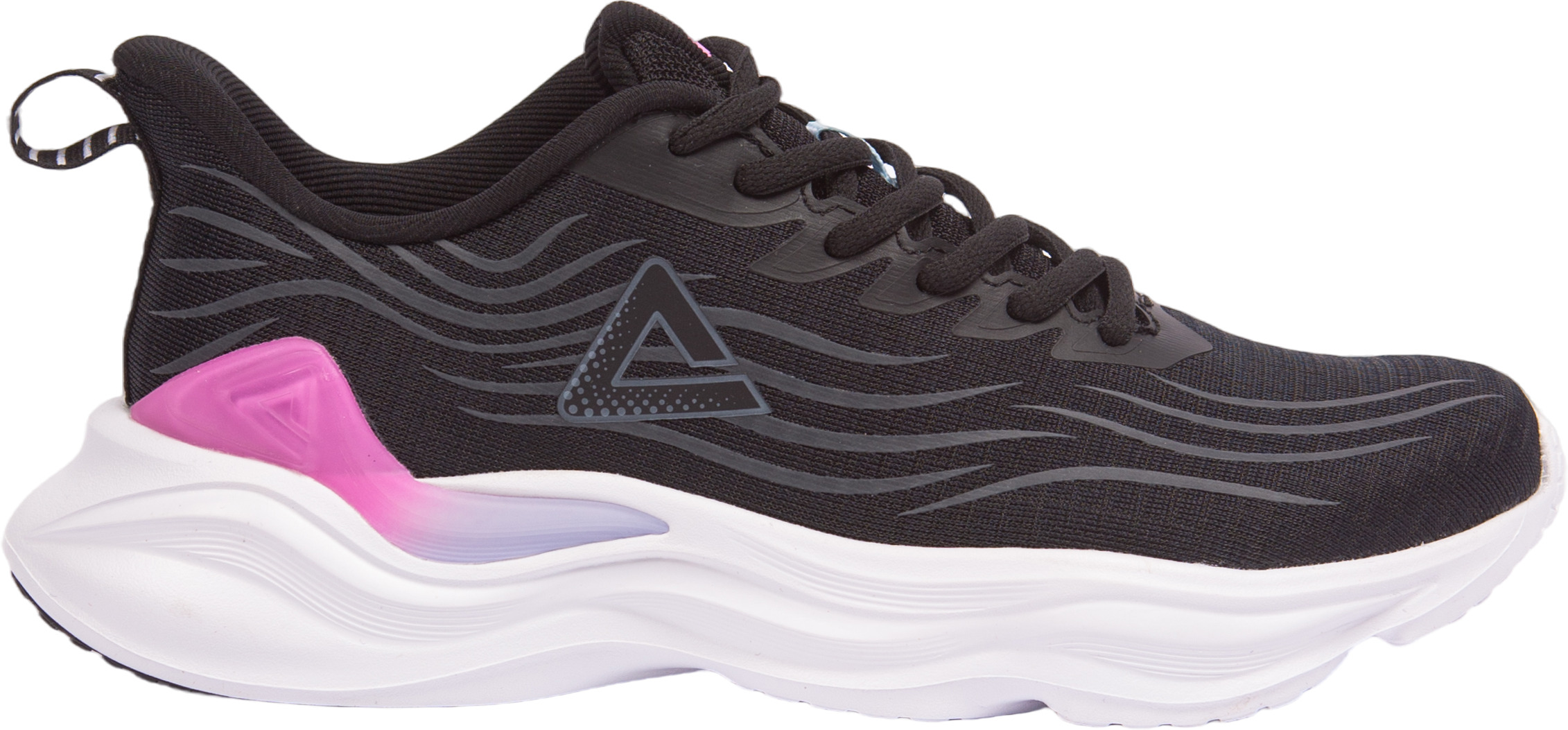 

Кроссовки женские PEAK Cushion Running Shoes черные 37 EU, Черный, Cushion Running Shoes