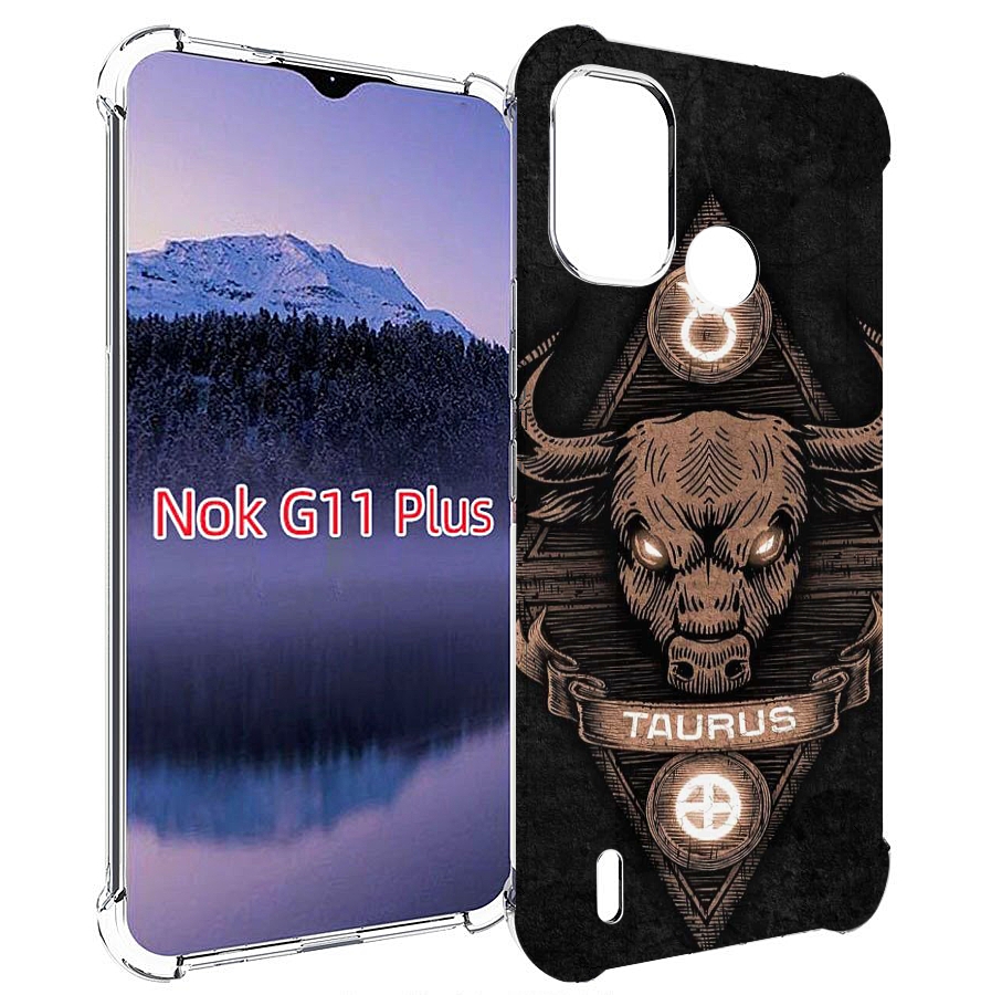 

Чехол MyPads знак зодиака телец 2 для Nokia G11 Plus, Прозрачный, Tocco