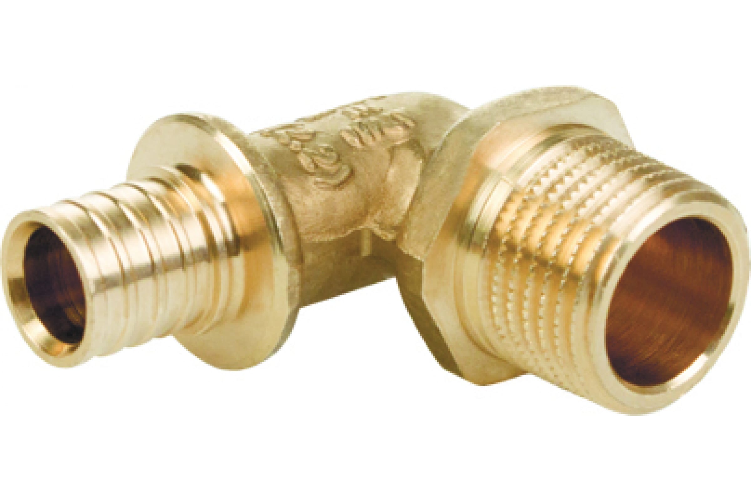 

ELSEN Угольник, Н, 16, 1/2", латунь EFA26.16-12BB