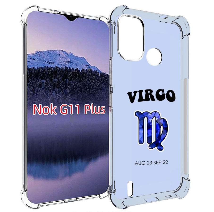 

Чехол MyPads знак-зодиака-дева-1 для Nokia G11 Plus, Прозрачный, Tocco