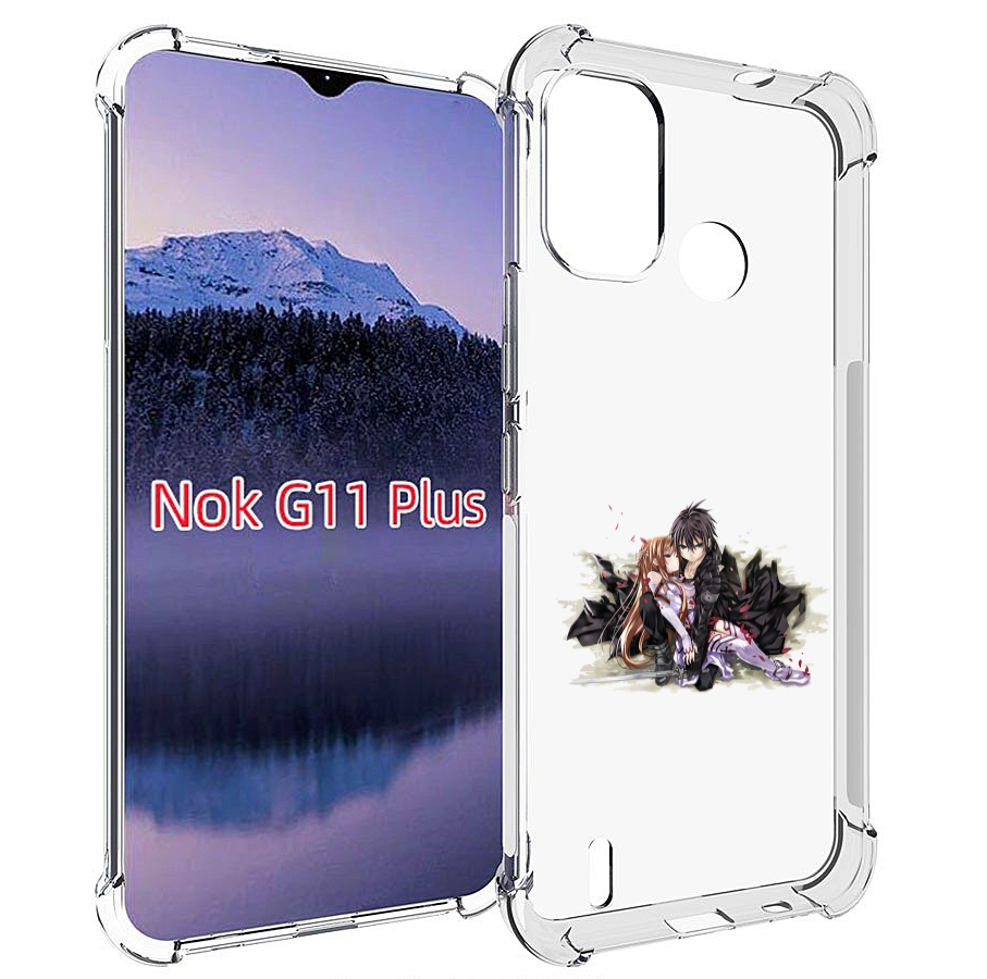 

Чехол MyPads аниме асуна для Nokia G11 Plus, Прозрачный, Tocco