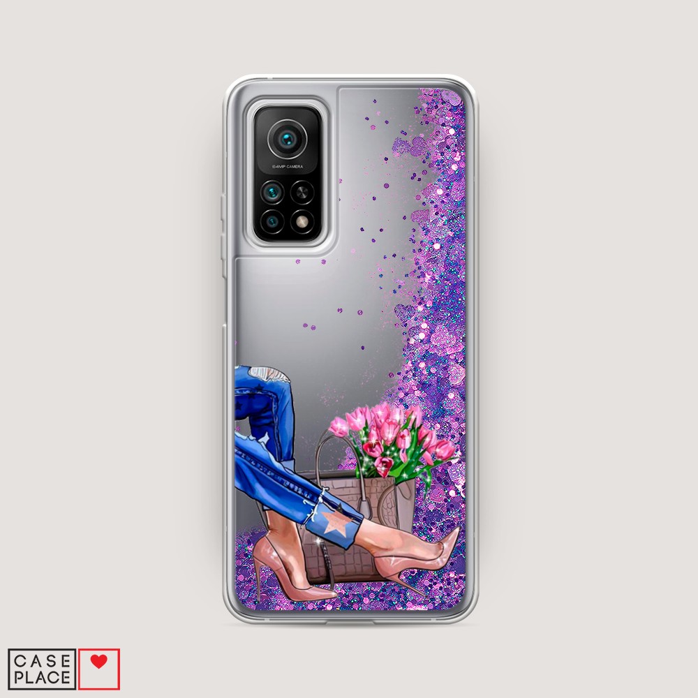 

Чехол Awog на Xiaomi Mi 10T "Каблучки", Разноцветный, 39392-1