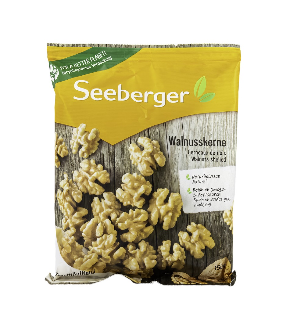 Грецкий орех Seeberger 150 г