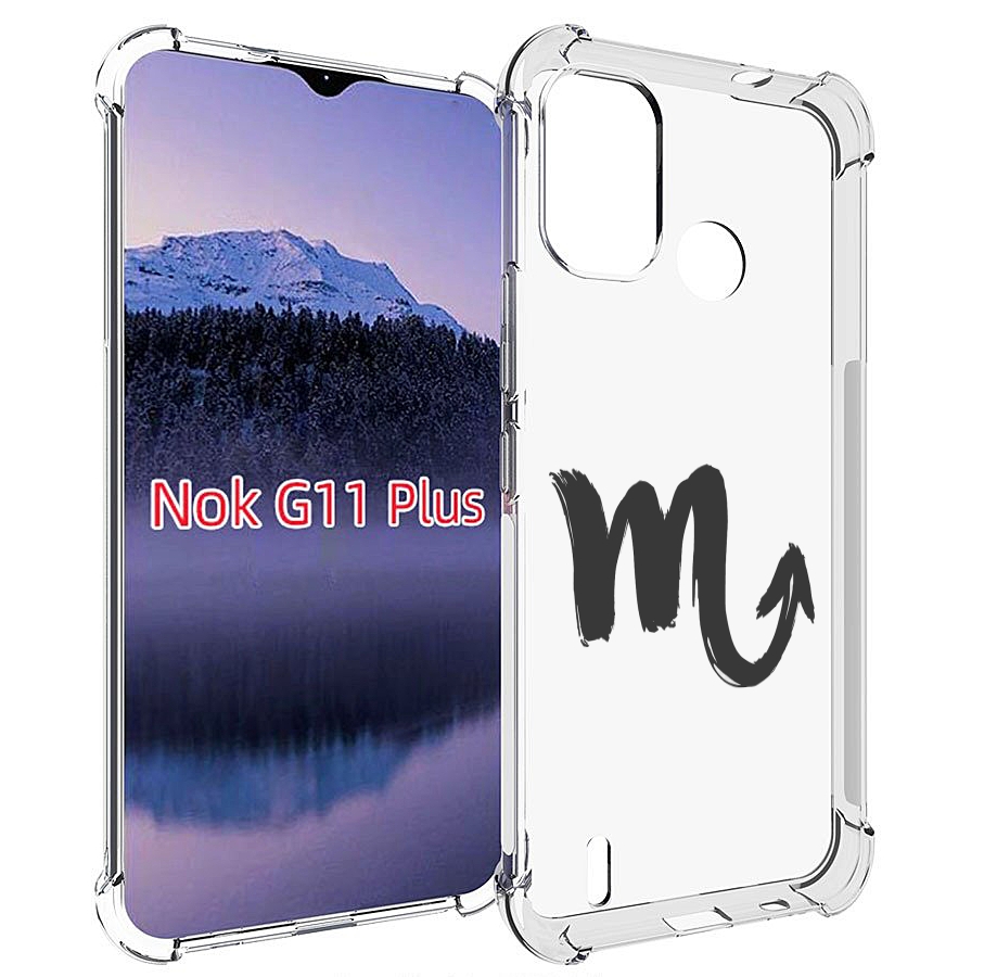 

Чехол MyPads знак-зодиака-скорпион-7 для Nokia G11 Plus, Прозрачный, Tocco