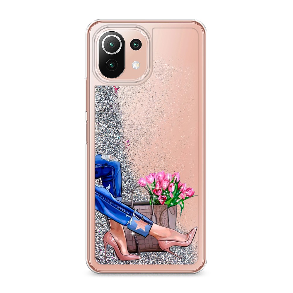

Чехол Awog на Xiaomi Mi 11 Lite/5G NE "Каблучки", Разноцветный, 310291-1