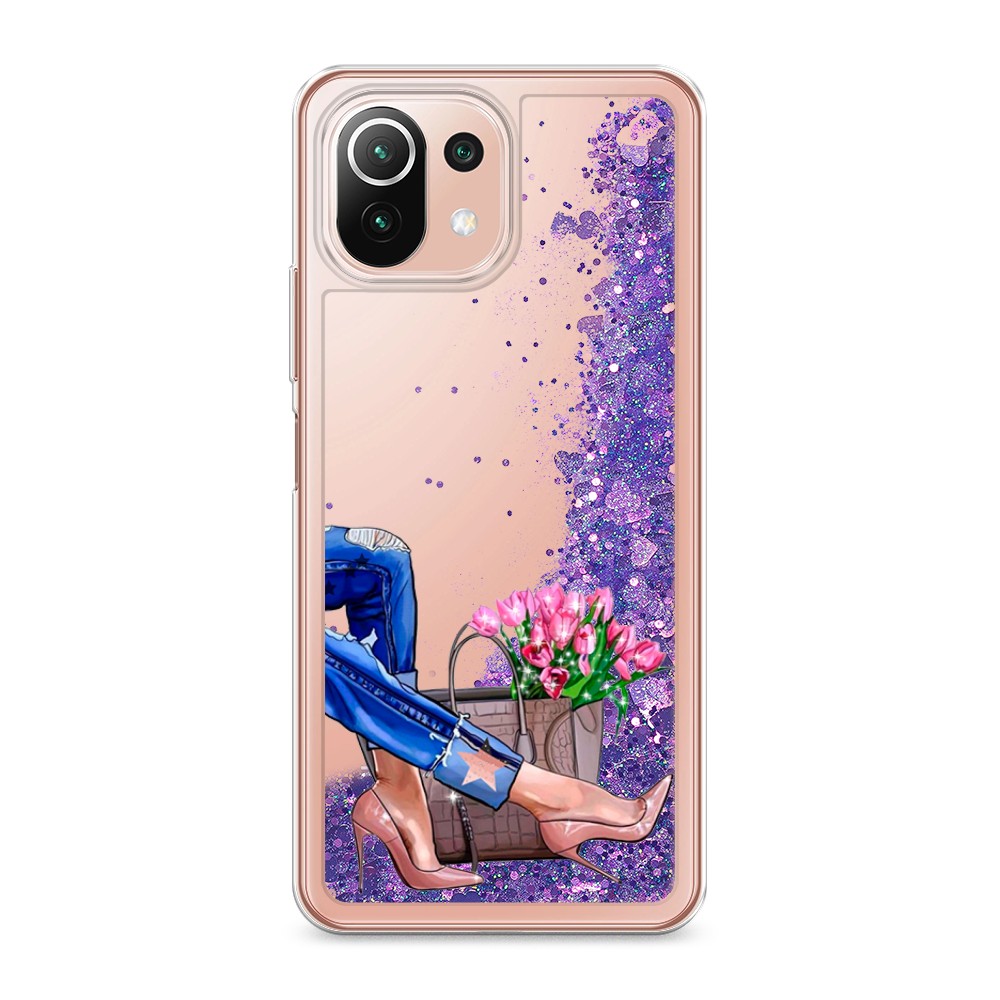 

Чехол Awog на Xiaomi Mi 11 Lite "Каблучки", Разноцветный, 310292-1