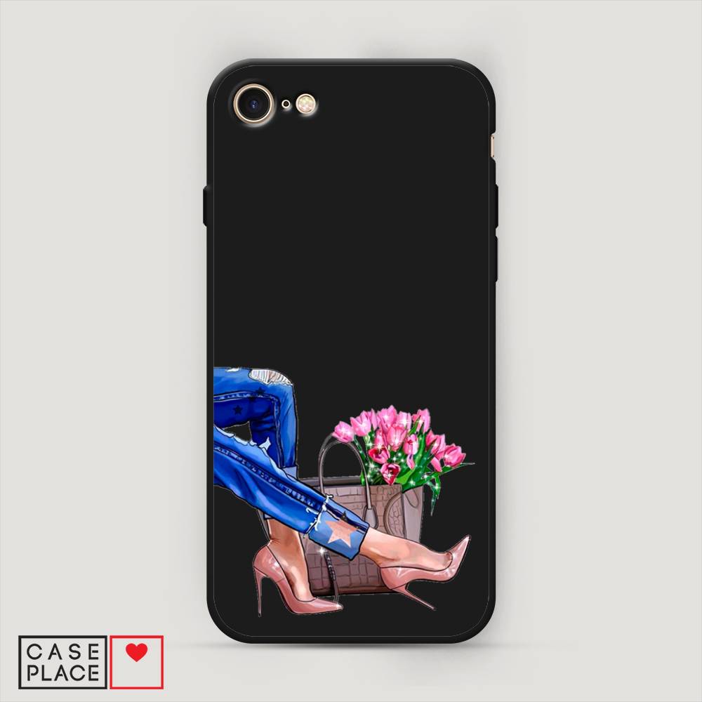 

Чехол Awog на Apple iPhone 7 / Айфон 7 "Каблучки", Разноцветный, 10652-1