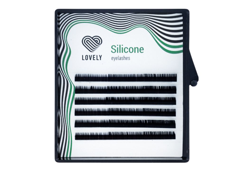 

Ресницы Lovely мини CC 0.10 7 мм 6 линий, Черный, 4627201825599