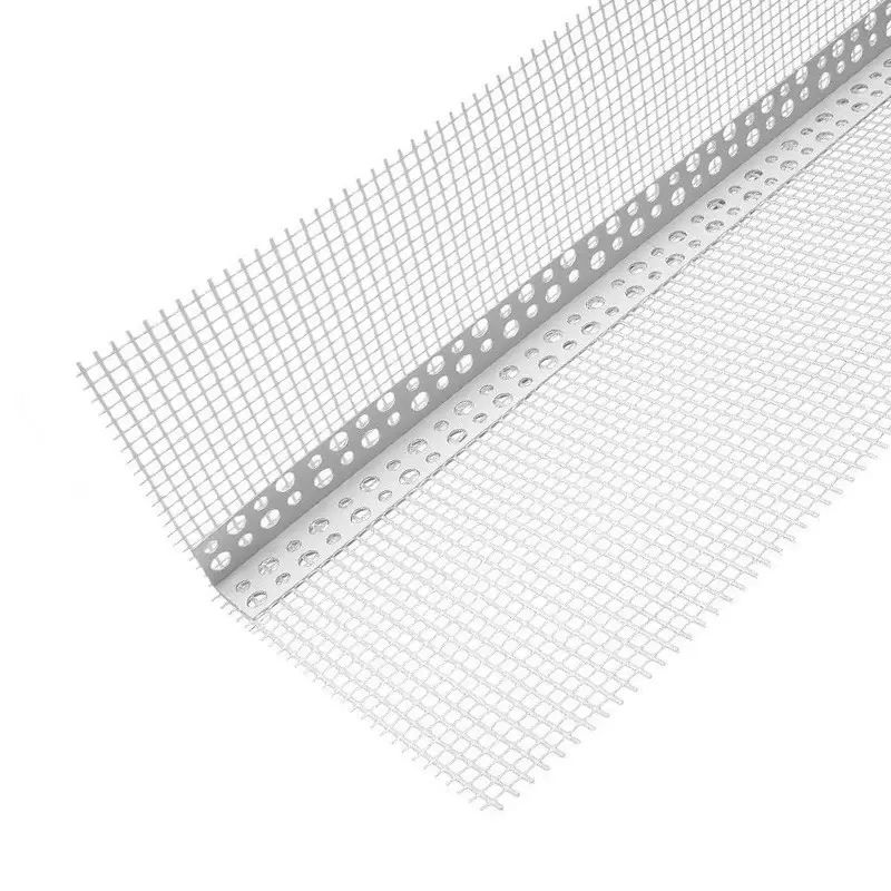 

Уголок ПВХ с армирующей сеткой (145г/м2) 10*15*250см Крепикс