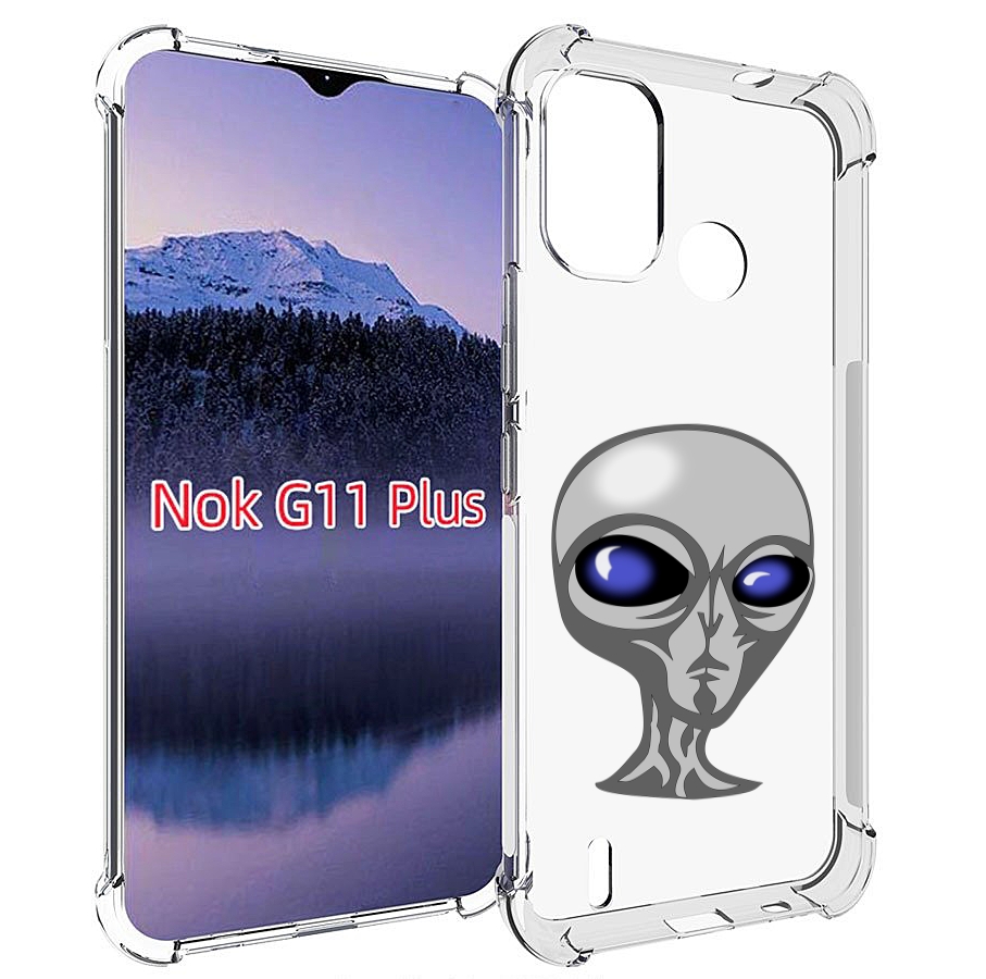 

Чехол MyPads инопланетянин для Nokia G11 Plus, Прозрачный, Tocco