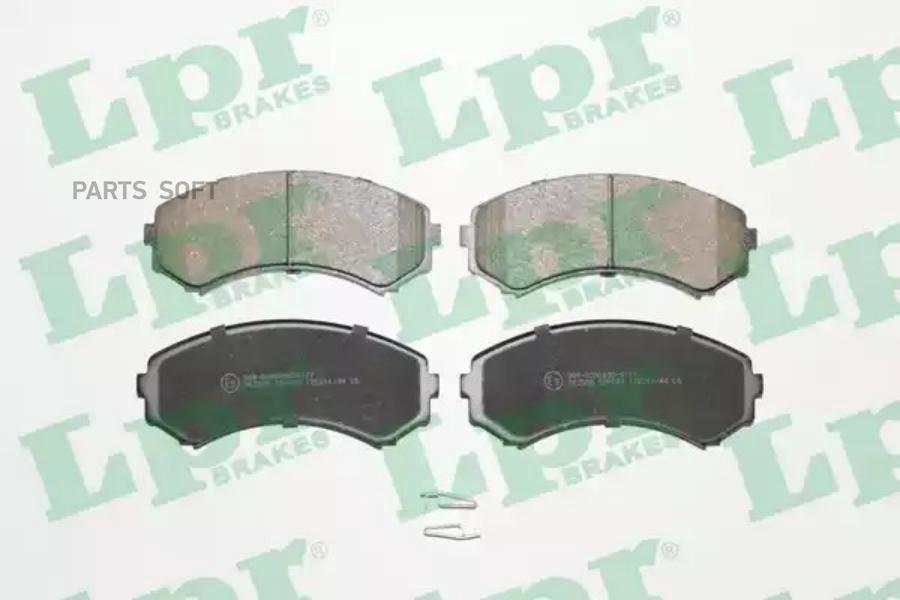 

Тормозные колодки Lpr дисковые 05P569