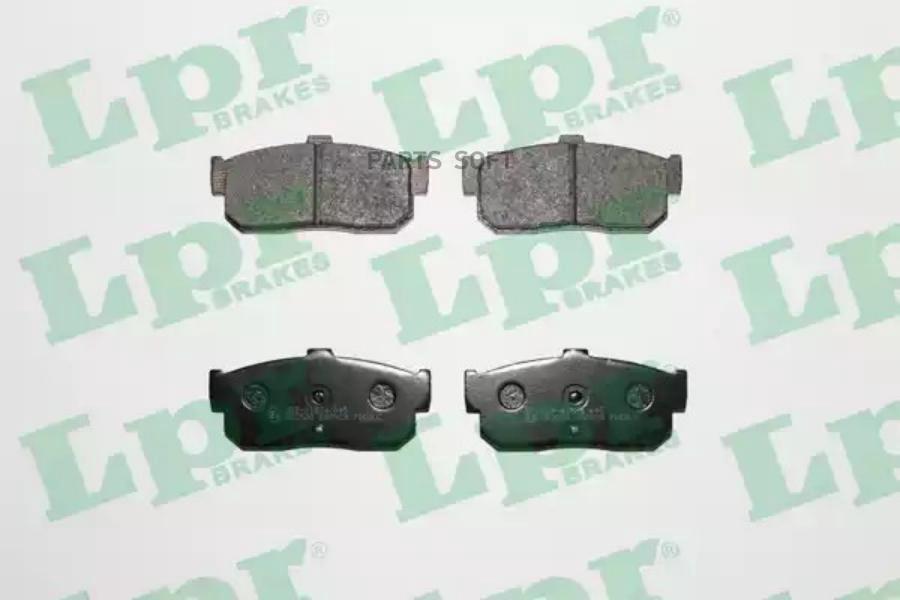 

Тормозные колодки Lpr дисковые 05P929