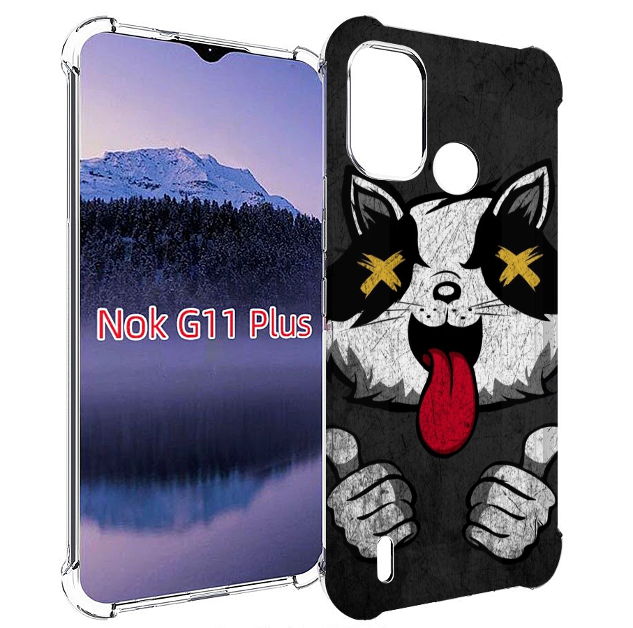 

Чехол MyPads классный зверек для Nokia G11 Plus, Прозрачный, Tocco