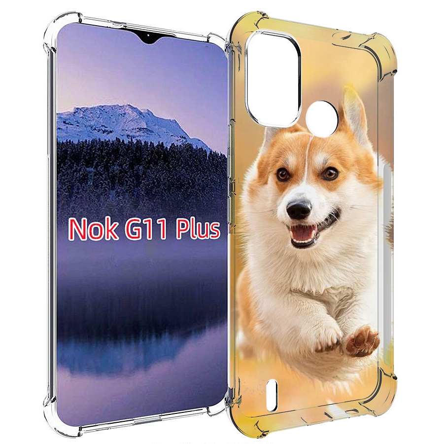 

Чехол MyPads когри собака для Nokia G11 Plus, Прозрачный, Tocco