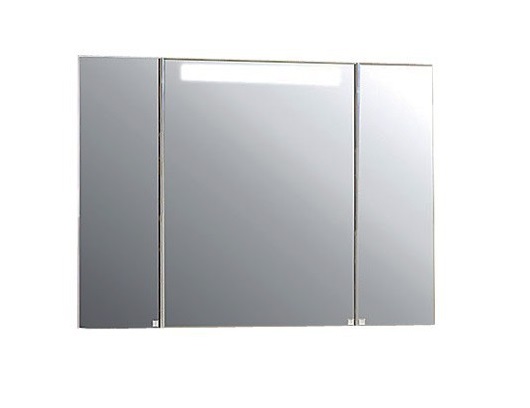 

Зеркало-шкаф AQUATON Мадрид 100 с подсветкой, белое (1A111602MA010), Белый, Мадрид