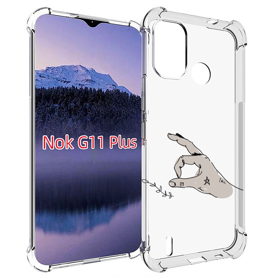 Чехол MyPads кольцо для Nokia G11 Plus