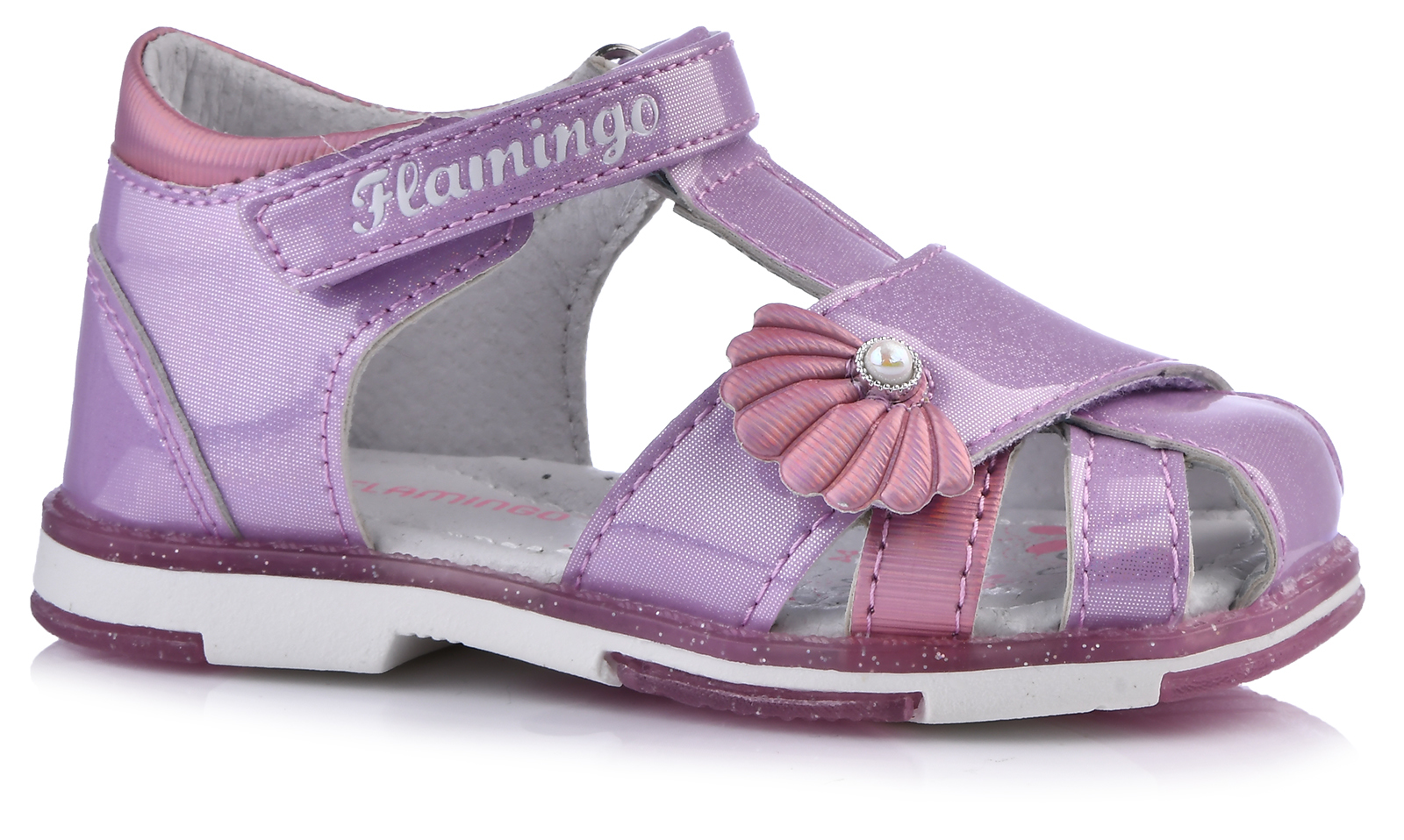 

Босоножки Flamingo для девочек, размер 24, 231S-Z6-3607, Розовый, 231S-Z6-3607