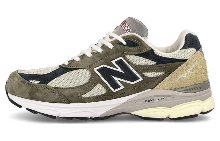 

Кроссовки унисекс New Balance NB 990 V3 хаки 44.5 EU, NB 990 V3