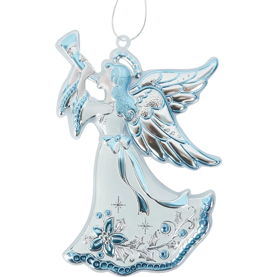 

Елочная игрушка Erich Krause Decor Ангел 17 см, Голубой