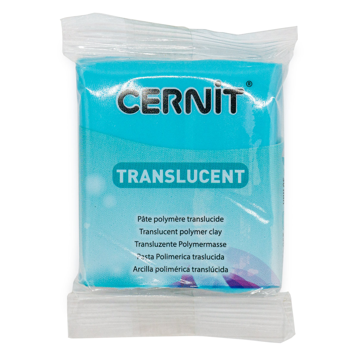 Пластика полимерная Cernit №1, CE0900056, 56-62 г (280 ярко-бирюзовый)