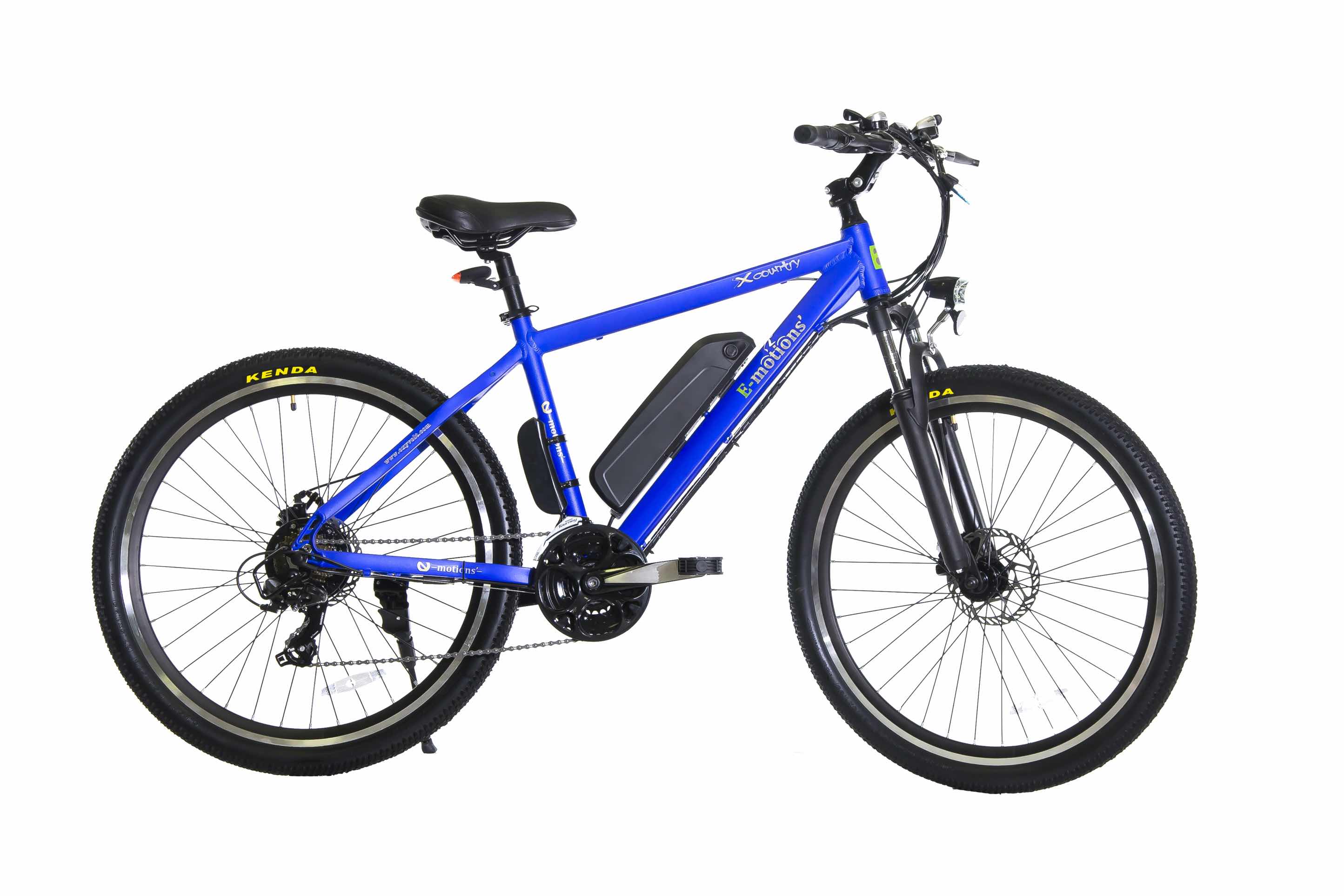 Электровелосипед E-motions X-Country 36V/19,2Ah 2023 M синий